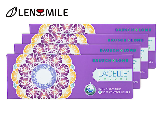 ラッセルカラーズ 1日使い捨て 処方箋不要 30枚入り 4箱セット