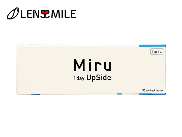 ミル ワンデイ アップサイド 乱視用(トーリック) 1日使い捨て 処方箋不要 30枚入り